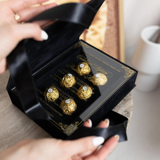 Wedding Invitation Box With Space For Sweets